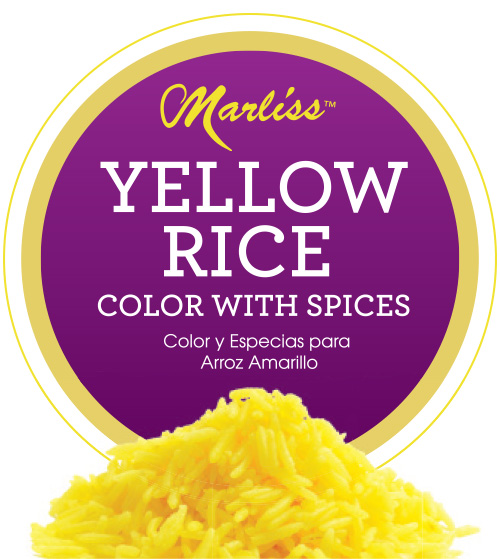 Marliss : Yellow Rice : Color With Spices